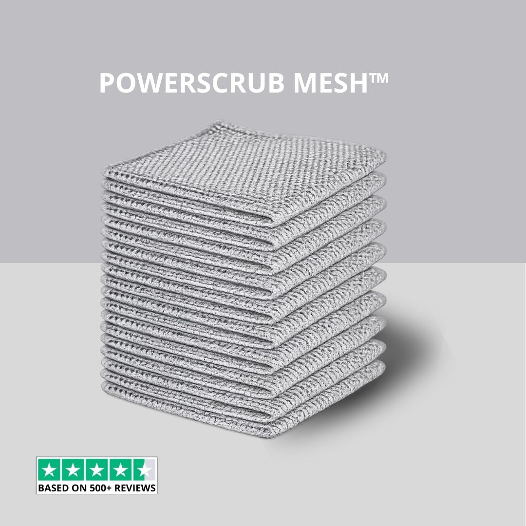Powerscrub Mesh™ | Metal Mesh Cleaning Cloths