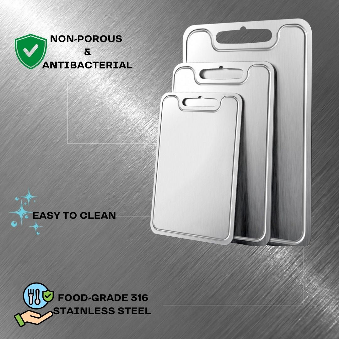 COOK SAFER. CUT CLEANER. | PURETITAN™ CUTTING BOARD