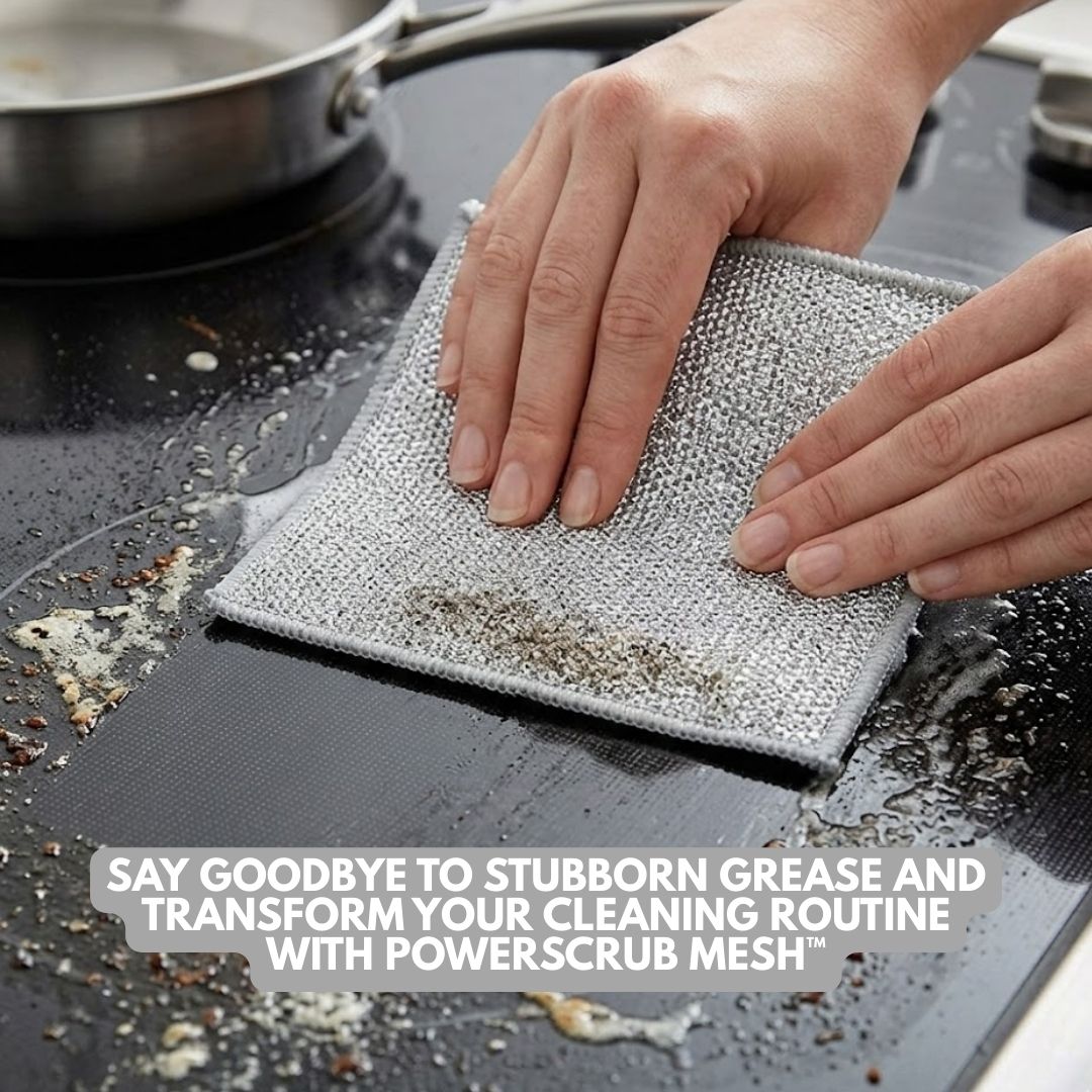 Powerscrub Mesh™ | Metal Mesh Cleaning Cloths