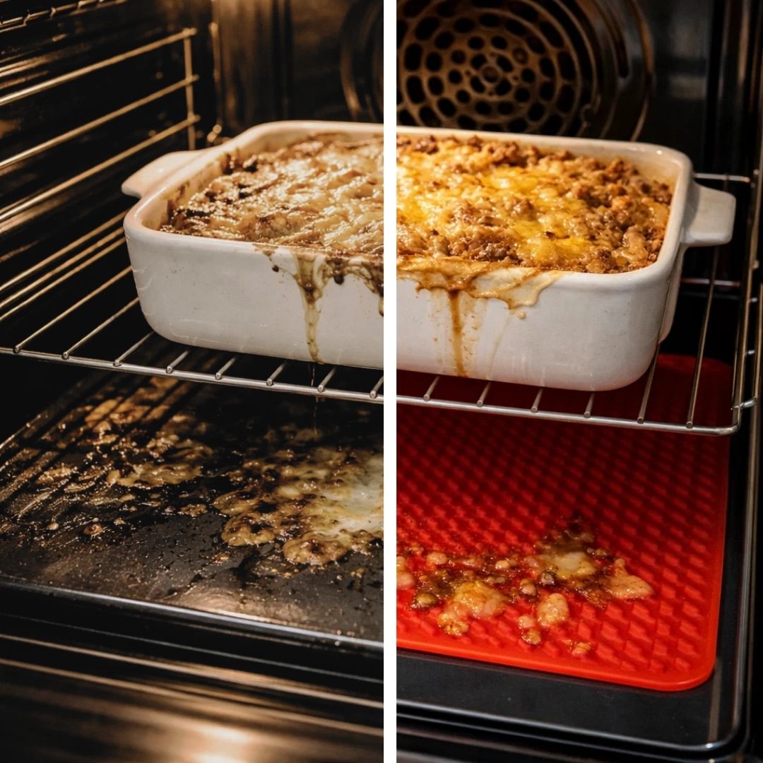 ZERO-CLEANUP OVEN SHIELD | EVERCLEAN LINER™