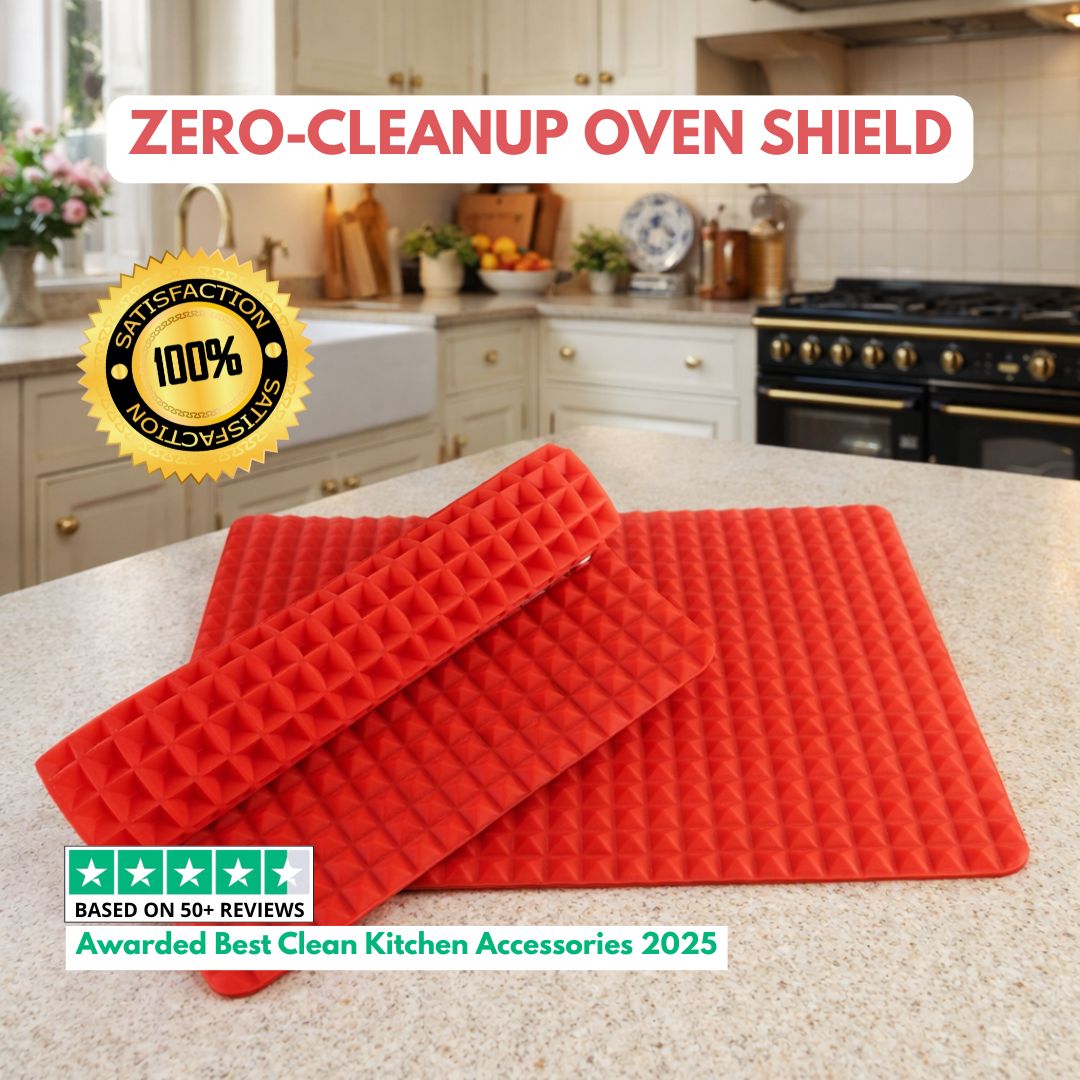 ZERO-CLEANUP OVEN SHIELD | EVERCLEAN LINER™