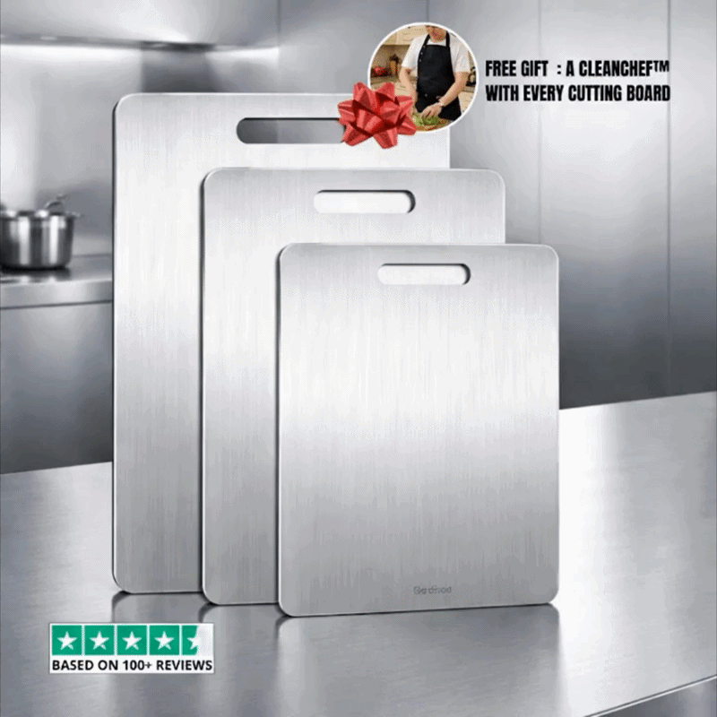 COOK SAFER. CUT CLEANER. | PURETITAN™ CUTTING BOARD