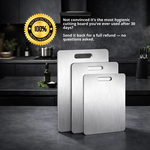 COOK SAFER. CUT CLEANER. | PURETITAN™ CUTTING BOARD