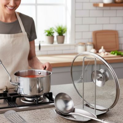 KITCHEN SPOON & COUVERCLE REST