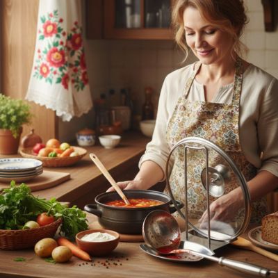 KITCHEN SPOON & COUVERCLE REST